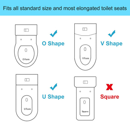 Toddlers Potty Training Toilet Seat Boys Girls, Kids Potty Training Seat Step Stool Ladder, Potty Chair (Gray/White)