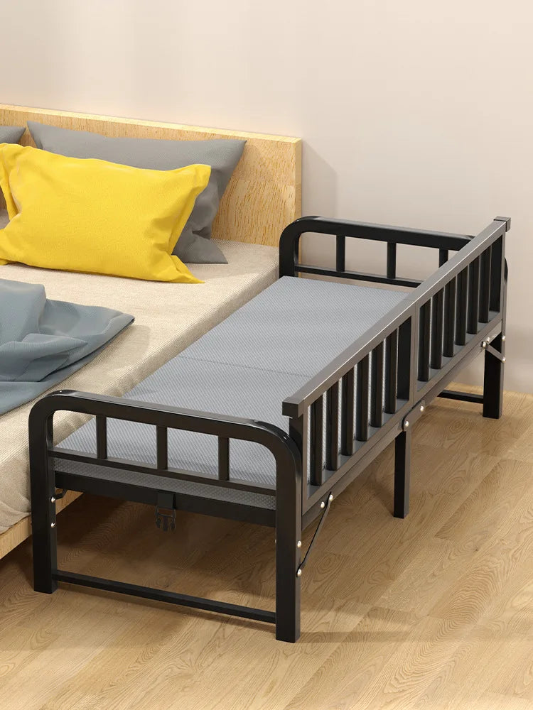 Home Wrought Iron Sofa Simple Modern Leisure Double Sofa Bed Rental Room Folding Bed Lunch Bed Sofa Chair