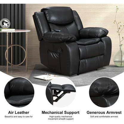 Recliner Chairs, for Adults Manual Reclining Sofa Chair Oversized Recliner Chair for Living Room Comfy, Recliner Chair