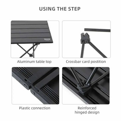 Tables Outdoor Portable Folding Table Foldable Camping Table Folding Hiker Tourist Table Aluminium Climbing Plate Tables