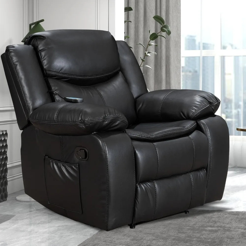 Recliner Chairs, for Adults Manual Reclining Sofa Chair Oversized Recliner Chair for Living Room Comfy, Recliner Chair